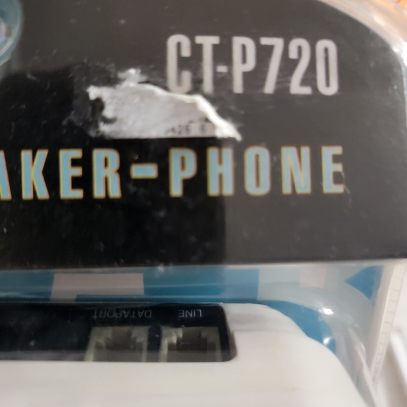 Coby 2 way 13 memory speaker phone CT-P720 manual NWT‎ SEALED - Picture 3 of 4